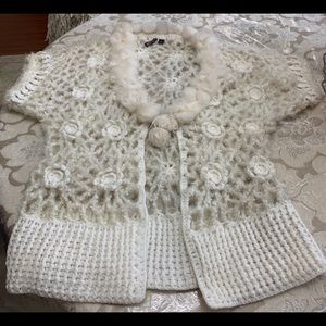 Open blouse